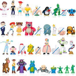 Toy Story Set of 18 Different Cake Toppers Action Mini Figures 1.2-2 inches tall